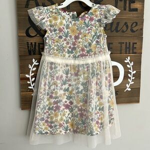 Hanna Andersson Floral Tulle Dress